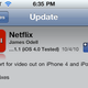 Illustration for article titled Netflix iPhone App Now Supports Video Out